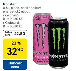 Tesco Monster nabídka