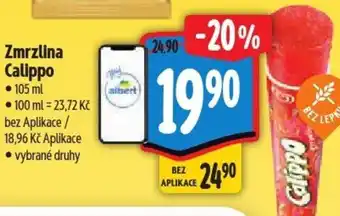 Albert Zmrzlina Calippo nabídka