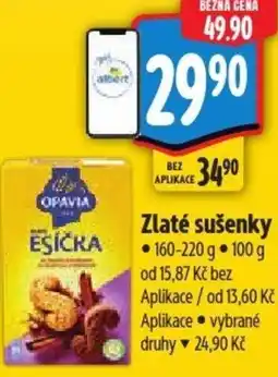 Albert Zlaté sušenky nabídka
