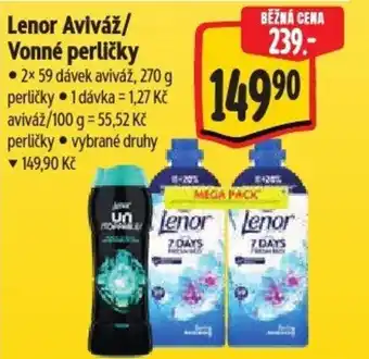 Albert Lenor Aviváž/ Vonné perličky nabídka