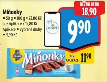 Albert Miňonky nabídka
