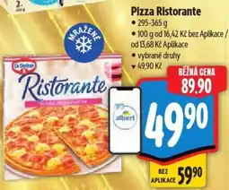 Albert Pizza Ristorante nabídka