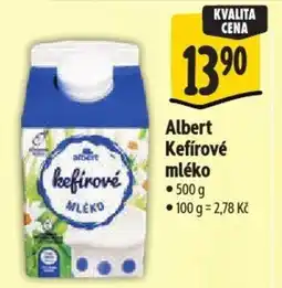 Albert Albert Kefírové mléko nabídka
