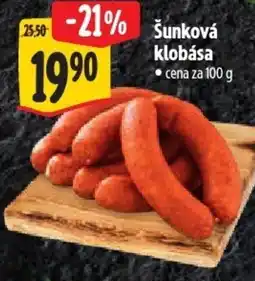 Albert Sunková klobása nabídka