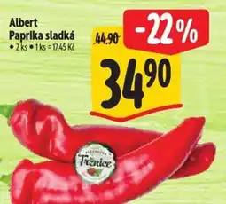 Albert Albert Paprika sladká nabídka