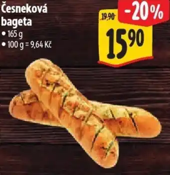 Albert Česneková bageta nabídka