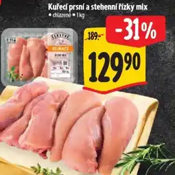Albert Kuřecí prsní a stehenní řízky mix nabídka