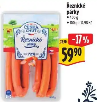 Albert Řeznické párky nabídka