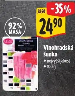 Albert Vinohradská šunka nabídka