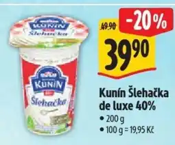 Albert Kunín Šlehačka de luxe 40% nabídka
