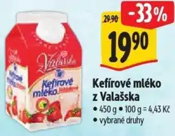 Albert Kefírové mléko z Valašska nabídka