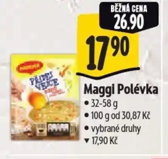 Albert Maggi Polévka nabídka