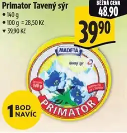 Albert Madeta Primator Tavený sýr nabídka