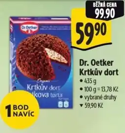 Albert Dr. Oetker Krtkův dort nabídka