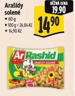 Albert Arašídy solené nabídka