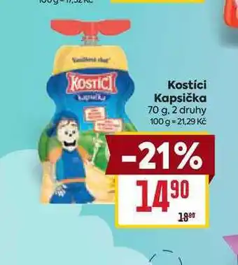 Billa Kostíci Kapsička nabídka