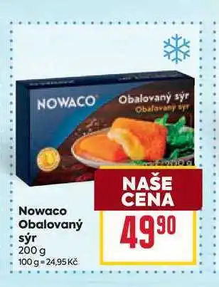 Billa Nowaco Obalovaný sýr nabídka