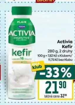 Billa Activia Kefir nabídka