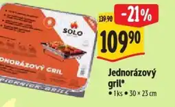 Albert Jednorázový gril nabídka