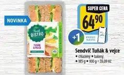 Albert Sendvič Tuňák & vejce nabídka