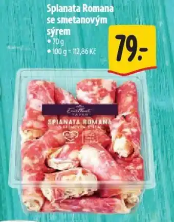 Albert Spianata Romana se smetanovým sýrem nabídka