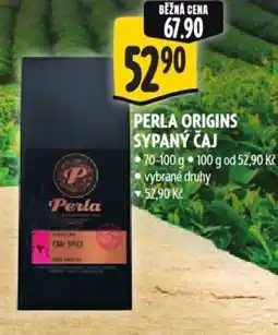 Albert Perla origins sypaný čaj nabídka