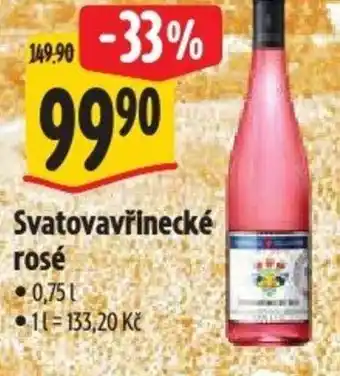 Albert Svatovavřinecké rosé nabídka