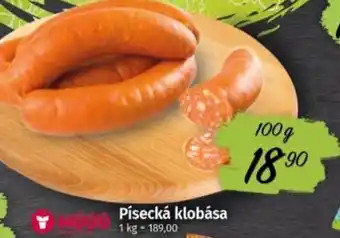 Coop Písecká klobása nabídka