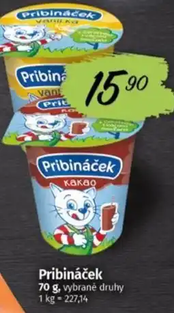 Coop Pribináček nabídka