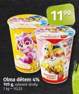Coop Olma dětem 4% nabídka