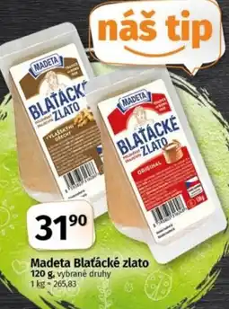 Coop Madeta Blaťácké zlato nabídka