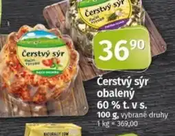Coop Čerstvý sýr obalený 60% t. v s. nabídka