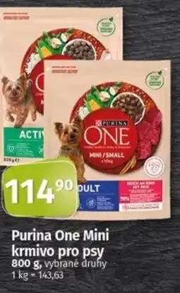 Coop Purina One Mini krmivo pro psy nabídka