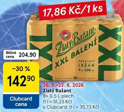 Tesco Zlatý Bažant nabídka