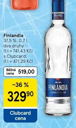 Tesco Finlandia 37,5 % nabídka
