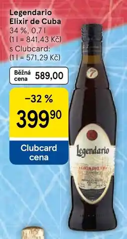 Tesco Legendario Elixir de Cuba nabídka