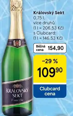 Tesco Královský Sekt nabídka