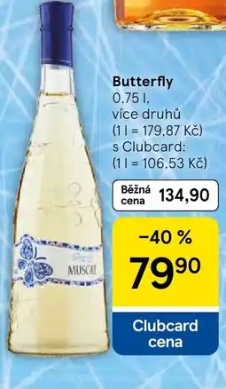 Tesco Butterfly nabídka