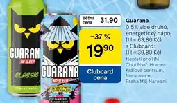 Tesco Guarana nabídka