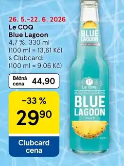 Tesco Le COQ Blue Lagoon nabídka