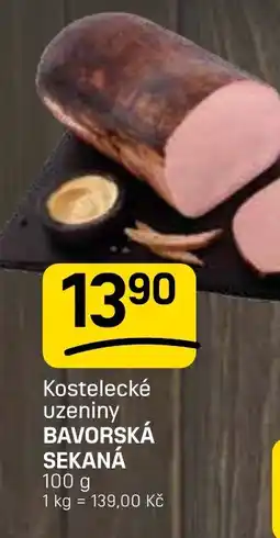 Flop Kostelecké uzeniny bavorská sekaná nabídka
