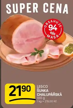 Flop Le&co sunka chalupářská nabídka