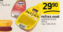 Flop Paštika hamé nabídka