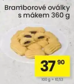 Kubík potraviny Bramborové oválky s mákem nabídka