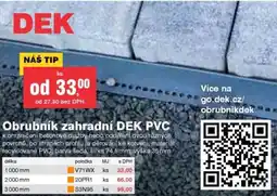 DEK Obrubník zahradní DEK PVC nabídka