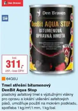 DEK Tmel střešní bitumenový DenBit Aqua Stop nabídka