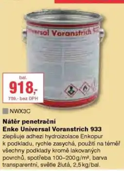 DEK Nátěr penetrační Enke Universal Voranstrich 933 nabídka
