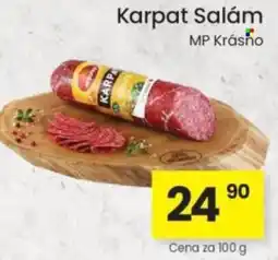 Kubík potraviny Karpat Salám nabídka