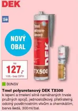 DEK Tmel polyuretanový DEK TX500 nabídka
