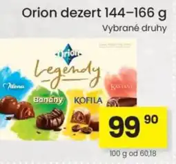 Kubík potraviny Orion dezert nabídka